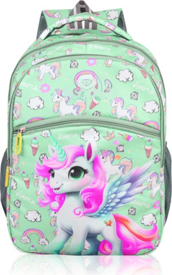 Kstyle School Bag – Lightweight, Durable & Stylish Backpack for Kids (3-9 Yrs) 24 L Backpack(Green)