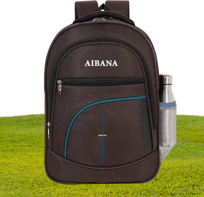 AIBANA backpack for daily use unisex bag for office college school 30 L Laptop Backpack(Brown)