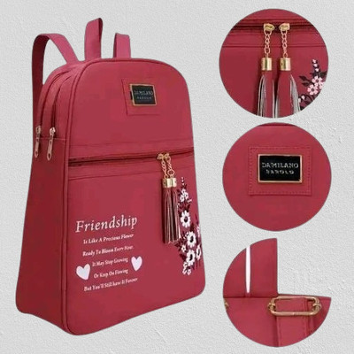 THE MOANIAN CEAPT THE MOANIAN CEAPT_9 15 L Backpack(Red)