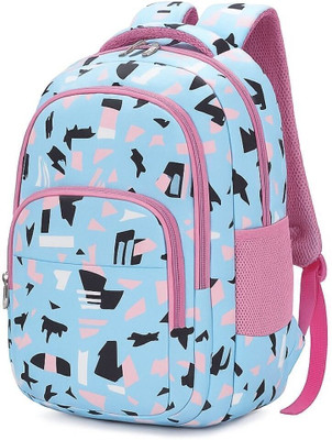 TOTTICA Stylish Abstract Printed Backpack | Lightweight, Bag for Boys & Girls (30L) 30 L Backpack(Multicolor)