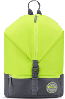 Skechers TREKKING BACKPACK WITH FRONT 16 L Backpack(Green)