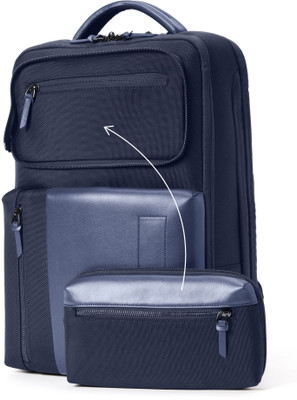 Mokobara The Overnighter Backpack 2.0 23 L Laptop Backpack(Blue)