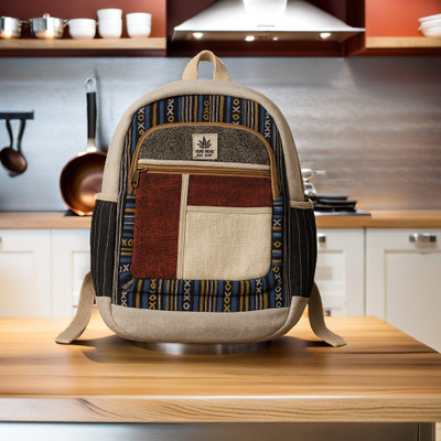 The Hemp Collectives Bloom Carry (Premium) 35 L Backpack(Multicolor)