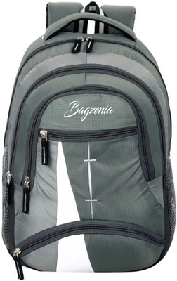Bagzenia School bag 35 L Backpack(Grey)