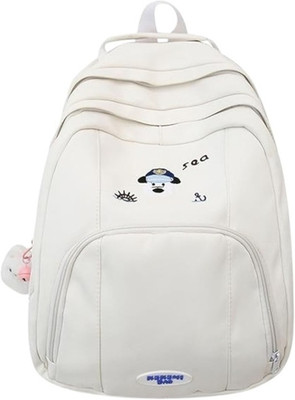 WALSON Casual Unisex Backpack For College, Office or School 30 L Backpack(White)