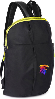 Cp Bigbasket Mini Bag for School, College, Office Multipurpose backpack, Multicolour Egal. 12 L Backpack(Black, Yellow)