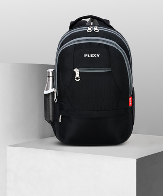 PLEXY Medium 30 L Laptop Backpack Waterproof Laptop Backpack/School Bag/College Bag 30 L Laptop Backpack(Black)
