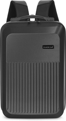 Gilmore Oak Maverick Hard Shell Travel Backpack with Padded Laptop Compartment 26 L Laptop Backpack(Grey)