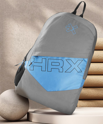 HRX by Hrithik Roshan Unisex Colourblocked Backpack 23 L Backpack(Grey)