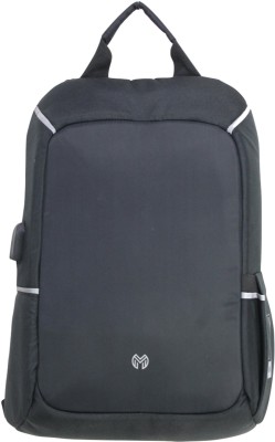 MOOSARIO Casual Series, AntiTheft Style, Lightweight, 360° Protection, Robust Zipper 23 L Laptop Backpack(Black)