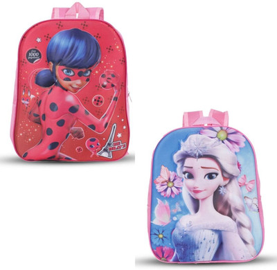 Sageware CM-ScLBG-C-300Pink1-1 5 L Backpack(Multicolor)