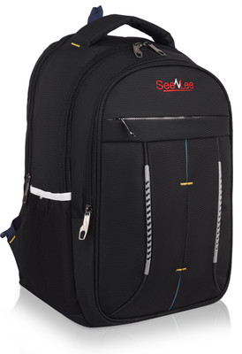 SeeNLee Executive Pro (Night Edition) 25 L Backpack(Black)