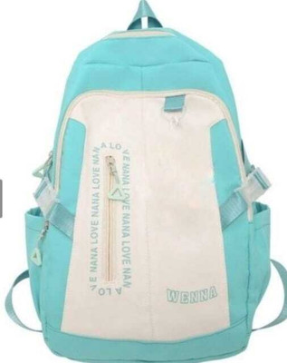 WALSON Trendy Kawaii Backpack For College or School Backpack | Standard Backpack 30 L Backpack(Green)