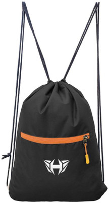 HMFURRYS FINEST NH-Logo-DS-OrangeZip_11 12 L Backpack(Black, Orange)