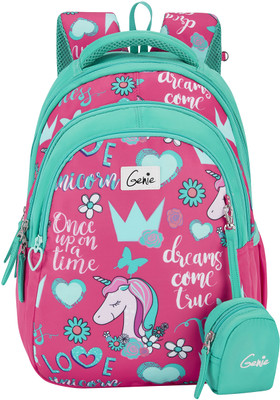 Genie Unicorn Love 20 L Backpack(Pink)