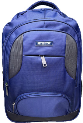 Seven Star Backpack 30 Ltr Large Laptop Compartment with Durable Fabric and Strong Zippers 30 L Laptop Backpack(Blue)