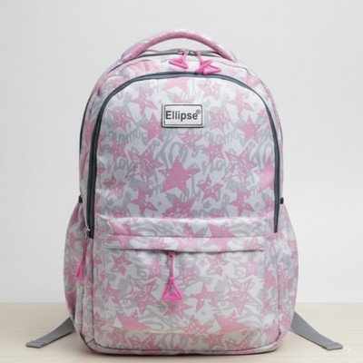 Ellipse Backpack College Backpack Coaching Bag School Tuition Bag Waterproof School Bag 30 L Backpack(Multicolor)