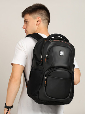 HRX by Hrithik Roshan SELTOS Unisex Bag with rain cover Office/School/College/BusinessA-40.1L 40.1 L Laptop Backpack(Black)