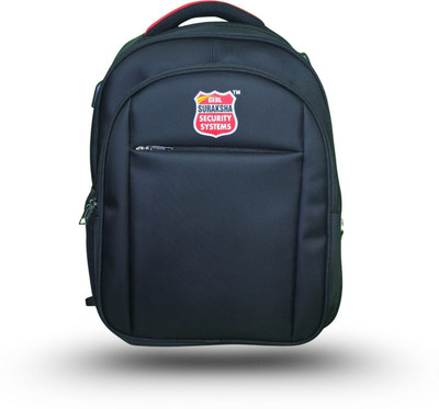 Suraksha Security Systems Suraksha Anti Theft Smart Security Backpack | 110 dB Alarm System 25 L Laptop Backpack(Black)