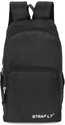 Straplt KO BLKDCFOXBAG_15 15 L Backpack(Black)