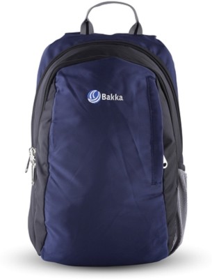 Bakka Travel Cum School Ideal for Travelling, Stylish, Durable & Lightweight 20 L Backpack(Blue)