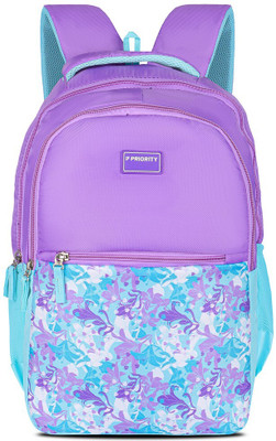 Priority 19 Inch Universal 001 Printed College Arctic Blue 29 L Backpack(Blue)