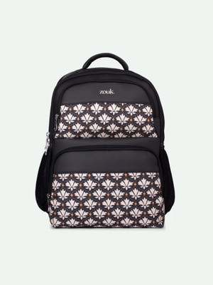 ZOUK Bidri Kaiser Consultant Backpack 18.7 L Laptop Backpack(Black, White)