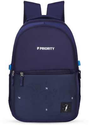 Priority Sonata 001 College Bag NBL 42 L Backpack(Blue)