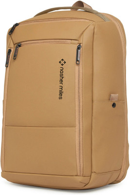 NASHER MILES Williamsburg Laptop Backpack for Unisex|Overnighter|Office/Travel/Causal|35L 35 L Laptop Backpack(Brown)