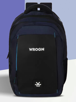 WROGN Sage Runner Unisex 32 L Laptop Backpack(Blue, Black)