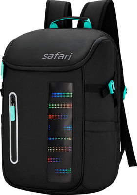 SAFARI Falcon LED 25 L Laptop Backpack(Black)