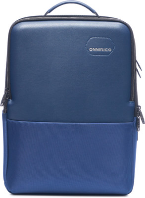 onnirico Shadow Trail Made with 1680D Polyester, Water-Resistant with Laptop Compartment 18.5 L Laptop Backpack(Blue)
