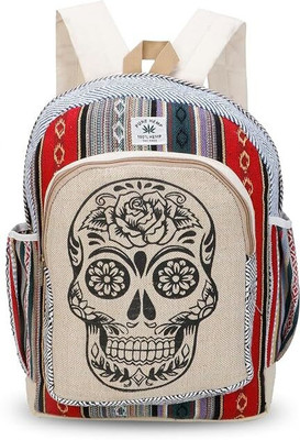 pleasing forest Laptop Backpack Himalayan Hemp Laptop Bag- LARG_AS12 22 L Laptop Backpack(Multicolor)
