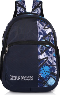 Half Moon Stylish & Spacious Backpack Comfortable Durable&Perfect for Everyday Adventures 30 L Backpack(Blue)
