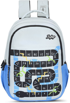 SKYBAGS MAZE PRO 02 SCHOOL BAG GREY 35 L Backpack(Blue, Black)
