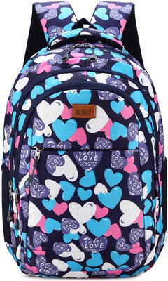 khatushyam collection Stylish backpack of girls with new printed 35 L Backpack(Blue)