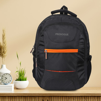 PROVOGUE Ultimate Premium Quality, Office/College Laptop Bag for upto 15.6” Laptop 38 L Laptop Backpack(Black)