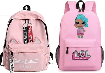 KSC CT_ PINK_-@_-1 & LOL-PRINTPINK-1PC_@ Backpack(Pink, Pink, 30 L)