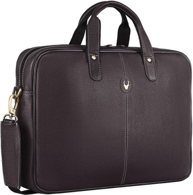 WILDHORN Genuine Leather Bag 15.6 L Laptop Backpack(Brown)