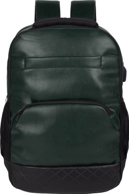 F Gear Luxur V2 Olive Green 27 L Laptop Backpack(Green)