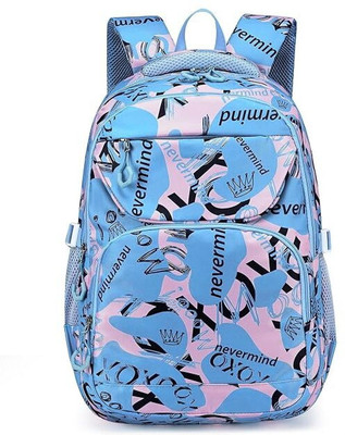 Muchova Casual School College Travel Backpack for Women Lightweight Daily Use Bag 25 L Backpack(Blue)