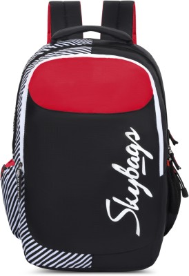 SKYBAGS SQUAD PLUS 01 SCHOOL BACKPACK BLACK 30 L Backpack(Black)