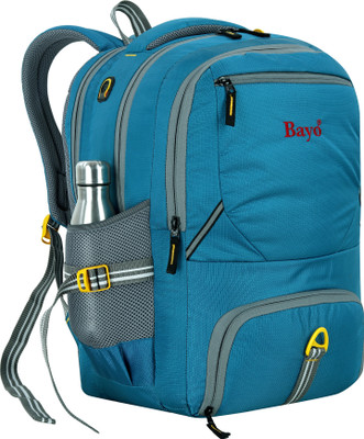 bayo 45 Ltrs Light Weight Waterproof Laptop Backpack 45 L Backpack(Blue, Grey)