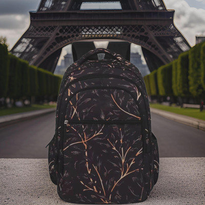 Shivra backpack for men backpack bags bagpack 36 L Laptop Backpack(Black)