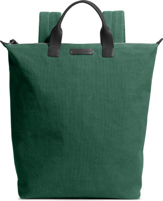 DailyObjects Pilot Daypack Bagpack | Durable Cotton Canvas | Laptop Storage| Spacious 20 L Backpack(Green)