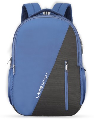Lavie Sport Diagonal Anti-Theft 36 L Laptop Backpack(Blue)
