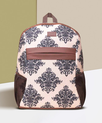 ZOUK Mughal Motif Classic Backpack 16 L Laptop Backpack(Multicolor)