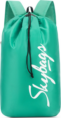 SKYBAGS String 15L Casual Backpack with Drawstring Compartment - Teal 15 L Backpack(Multicolor)
