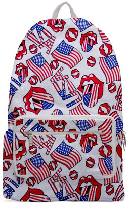JEH BAGS Foldable Haversack Backpack - USA 15 L Backpack(Multicolor)