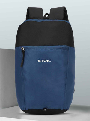 STOIC Casual daypack -1 compartment mini 16 L Backpack(Blue, Black)
